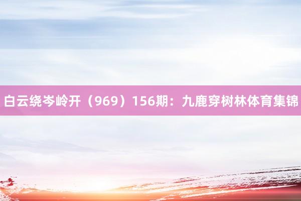 白云绕岑岭开（969）　　156期：九鹿穿树林体育集锦