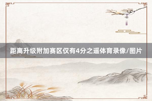 距离升级附加赛区仅有4分之遥体育录像/图片