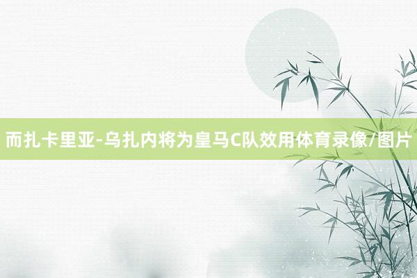 而扎卡里亚-乌扎内将为皇马C队效用体育录像/图片