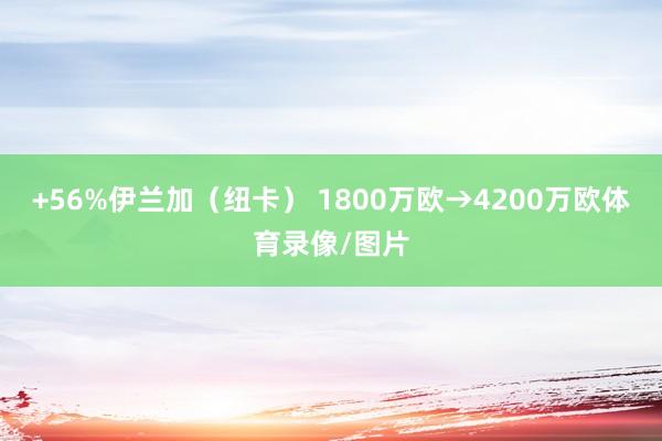 +56%伊兰加（纽卡） 1800万欧→4200万欧体育录像/图片