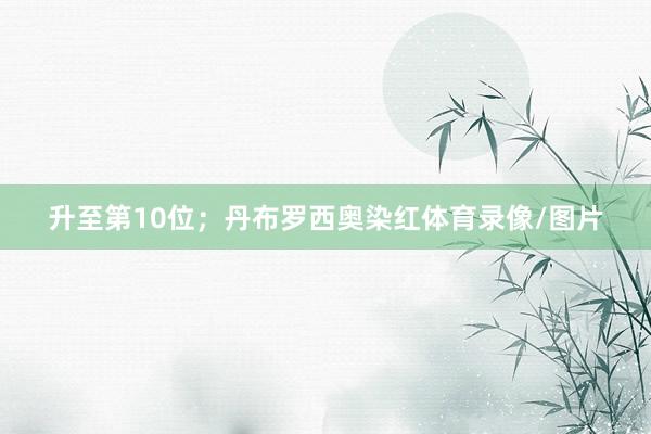 升至第10位；丹布罗西奥染红体育录像/图片