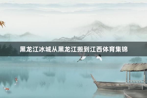 黑龙江冰城从黑龙江搬到江西体育集锦