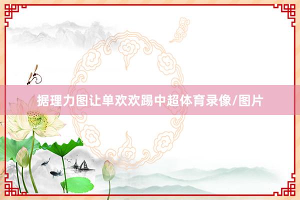 据理力图让单欢欢踢中超体育录像/图片